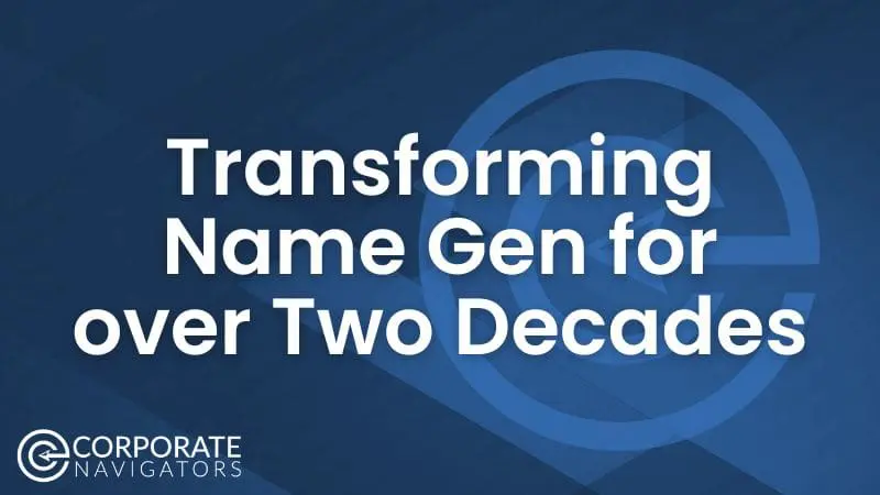 transforming name gen for over two decades