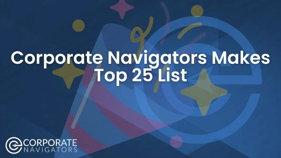 Corporate Navigators Makes Top 25 List