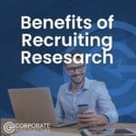 Benefits of Recruiting Research Hero Image Man holding a cell phone and smiling