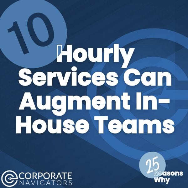 10 hourly services can augment in house teams