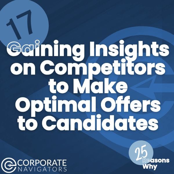 insights on competitors to make optimal offers to candidates